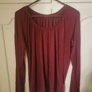 Maurices Burgundy Top
